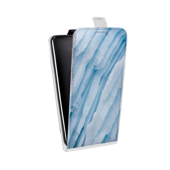 Дизайнерский вертикальный чехол-книжка для LG G Pro Lite Dual Льды (на заказ)