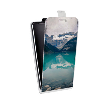 Дизайнерский вертикальный чехол-книжка для Huawei Honor 6A Озера (на заказ)