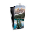 Дизайнерский вертикальный чехол-книжка для Iphone 12 Pro Озера