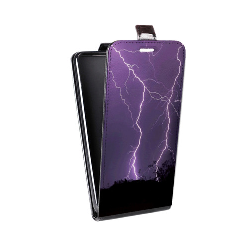 Дизайнерский вертикальный чехол-книжка для ASUS ZenFone 5 Lite Молния