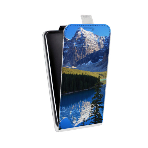 Дизайнерский вертикальный чехол-книжка для Huawei Honor 8C Горы