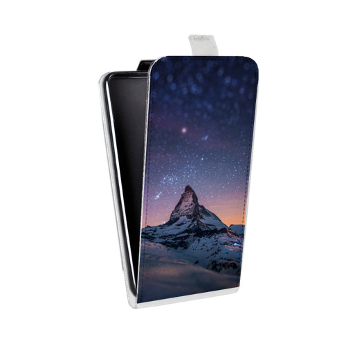 Дизайнерский вертикальный чехол-книжка для Iphone 12 Pro Горы