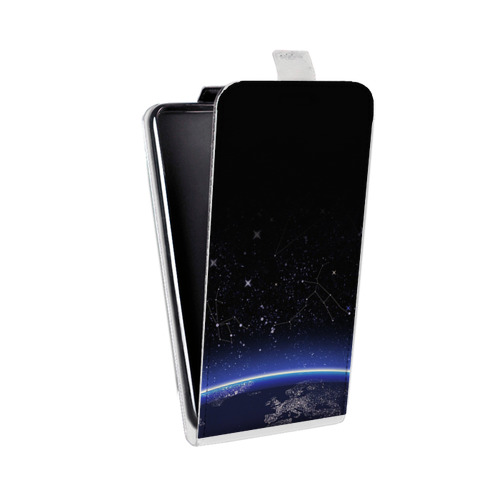 Дизайнерский вертикальный чехол-книжка для Samsung Galaxy Grand Neo Ночь
