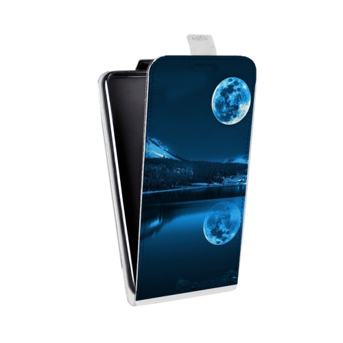 Дизайнерский вертикальный чехол-книжка для Iphone 12 Pro Ночь