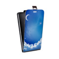 Дизайнерский вертикальный чехол-книжка для Samsung Galaxy M51 Небо