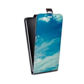 Дизайнерский вертикальный чехол-книжка для Realme 6 Небо (на заказ)