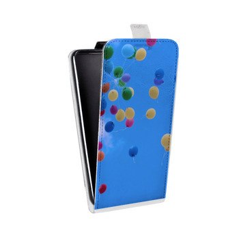 Дизайнерский вертикальный чехол-книжка для LG K7 Небо (на заказ)