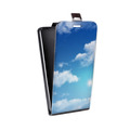 Дизайнерский вертикальный чехол-книжка для Huawei G8 Небо