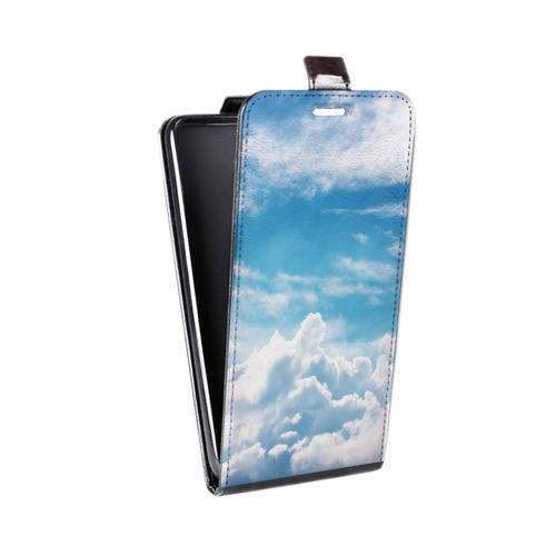 Дизайнерский вертикальный чехол-книжка для LG Optimus G2 mini Небо