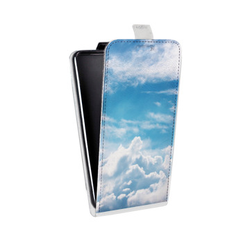 Дизайнерский вертикальный чехол-книжка для Sony Xperia M2 dual Небо (на заказ)