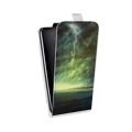 Дизайнерский вертикальный чехол-книжка для Iphone x10 Стихии