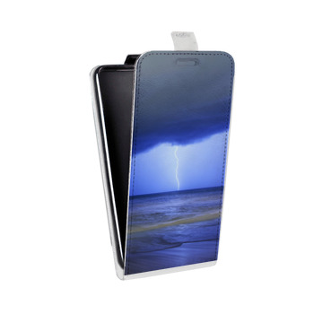 Дизайнерский вертикальный чехол-книжка для HTC U12 Plus Стихии (на заказ)