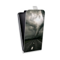 Дизайнерский вертикальный чехол-книжка для Iphone 12 Pro Стихии