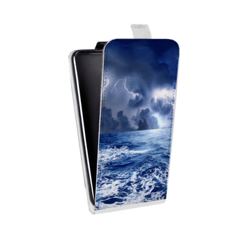 Дизайнерский вертикальный чехол-книжка для Samsung Galaxy J5 Стихии (на заказ)