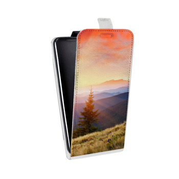 Дизайнерский вертикальный чехол-книжка для OnePlus 6T Восход (на заказ)