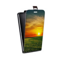 Дизайнерский вертикальный чехол-книжка для OnePlus 8T Восход