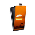 Дизайнерский вертикальный чехол-книжка для Iphone 11 Pro Max Закат
