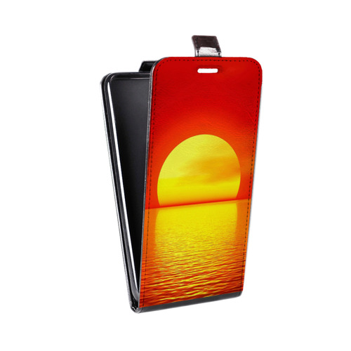 Дизайнерский вертикальный чехол-книжка для LG G3 (Dual-LTE) Закат