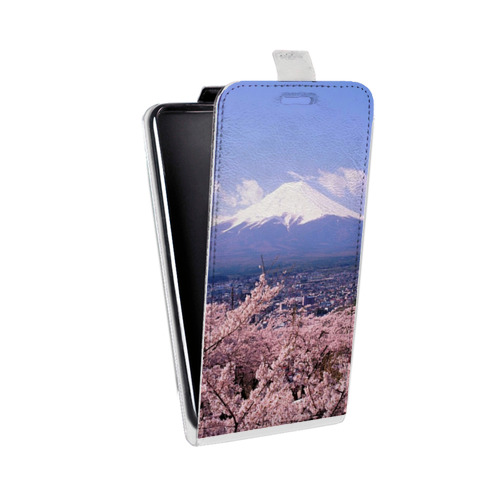 Дизайнерский вертикальный чехол-книжка для ASUS ZenFone Go ZB500KL Вулканы