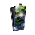 Дизайнерский вертикальный чехол-книжка для HTC Desire 530 Водопады