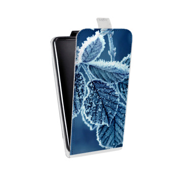 Дизайнерский вертикальный чехол-книжка для Samsung Galaxy Alpha Зима (на заказ)