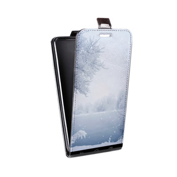 Дизайнерский вертикальный чехол-книжка для OnePlus 5 Зима (на заказ)