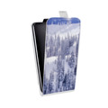 Дизайнерский вертикальный чехол-книжка для Iphone 12 Pro Зима