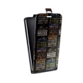Дизайнерский вертикальный чехол-книжка для Asus ZenFone Live