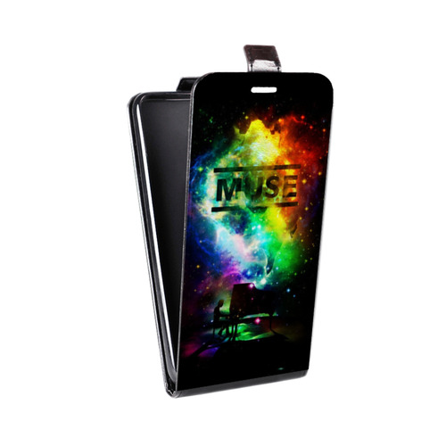 Дизайнерский вертикальный чехол-книжка для Asus ZenFone Live