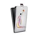 Дизайнерский вертикальный чехол-книжка для Alcatel One Touch Pop D3