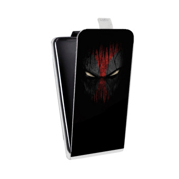 Дизайнерский вертикальный чехол-книжка для Sony Xperia XZ Premium Дэдпул (на заказ)