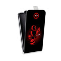 Дизайнерский вертикальный чехол-книжка для ASUS ZenFone 5 Lite Дэдпул