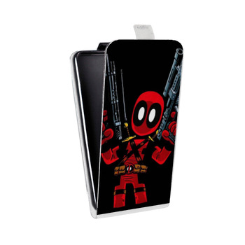 Дизайнерский вертикальный чехол-книжка для LG G5 Дэдпул (на заказ)