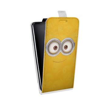 Дизайнерский вертикальный чехол-книжка для Samsung Galaxy S6 Edge Миньоны (на заказ)