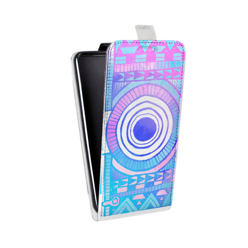 Дизайнерский вертикальный чехол-книжка для HTC Desire 601 Камера ацтеков