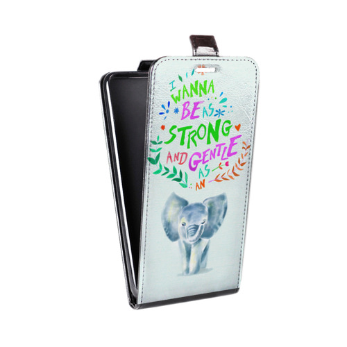Дизайнерский вертикальный чехол-книжка для Samsung Galaxy Grand Послания природы