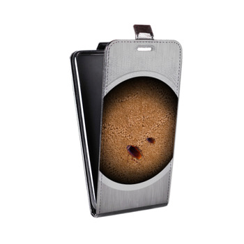 Дизайнерский вертикальный чехол-книжка для Samsung Galaxy S8 Plus Кофе и муравьи (на заказ)