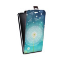 Дизайнерский вертикальный чехол-книжка для HTC One X10 Прекрасные одуванчики