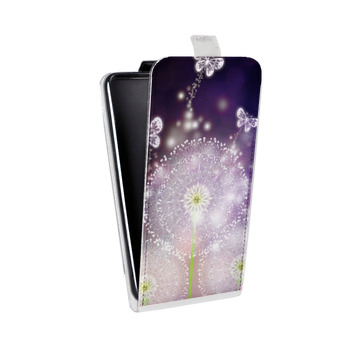 Дизайнерский вертикальный чехол-книжка для Iphone 5s Прекрасные одуванчики (на заказ)