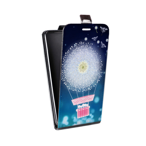 Дизайнерский вертикальный чехол-книжка для LG Optimus G2 mini Прекрасные одуванчики