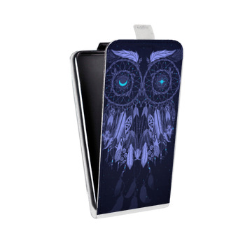 Дизайнерский вертикальный чехол-книжка для Samsung Galaxy S6 Совиные ловцы снов (на заказ)
