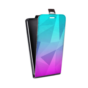Дизайнерский вертикальный чехол-книжка для Samsung Galaxy S8 Plus Геометрическая притягательность (на заказ)