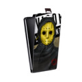 Дизайнерский вертикальный чехол-книжка для Alcatel One Touch Idol Бандитские маски