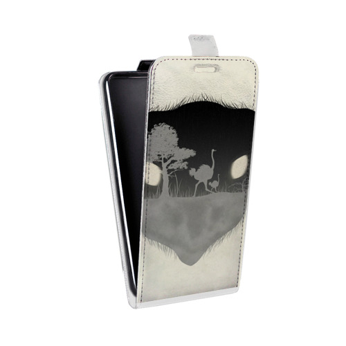 Дизайнерский вертикальный чехол-книжка для HTC Desire 601 Среда обитания