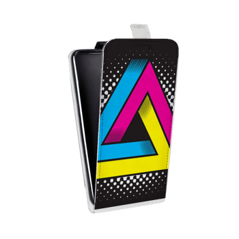 Дизайнерский вертикальный чехол-книжка для Iphone 6/6s Мистика треугольника (на заказ)