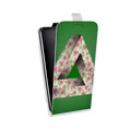 Дизайнерский вертикальный чехол-книжка для Alcatel Idol 5S Мистика треугольника