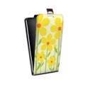 Дизайнерский вертикальный чехол-книжка для HTC One A9S Романтик цветы