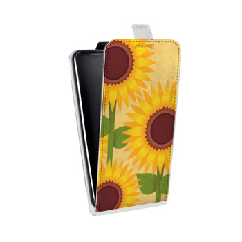 Дизайнерский вертикальный чехол-книжка для HTC U12 Plus Романтик цветы (на заказ)