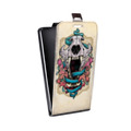 Дизайнерский вертикальный чехол-книжка для Huawei Honor 6 Plus Таинственные гербы