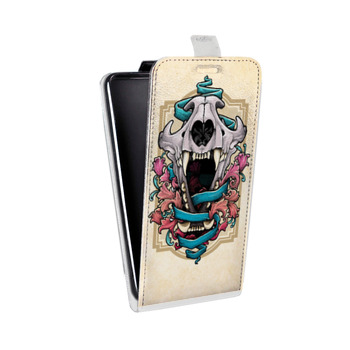 Дизайнерский вертикальный чехол-книжка для HTC Desire 300 Таинственные гербы (на заказ)